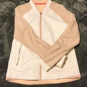 Lululemon athletic zip-up jacket.